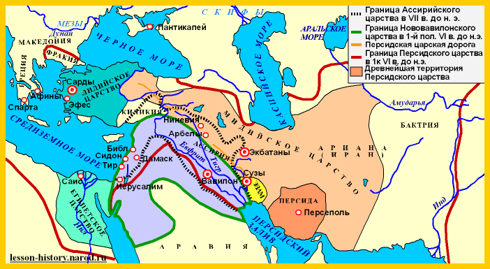 Карта Древнего Мира Фото